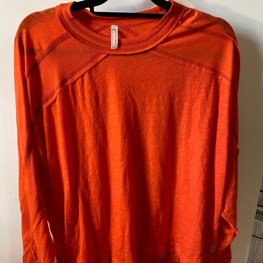 Free People Actuvewear All About It long sleeve